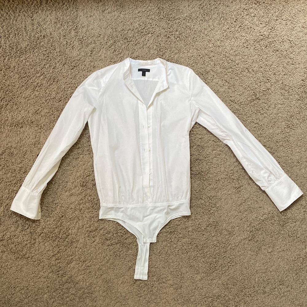 Jcrew tall stretch navy perfect bodysuit, tall 4, white